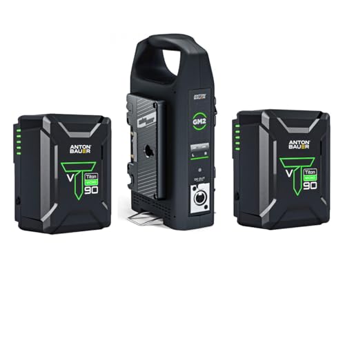 Anton Bauer Titon Micro 90 V-Mount Battery Bundle