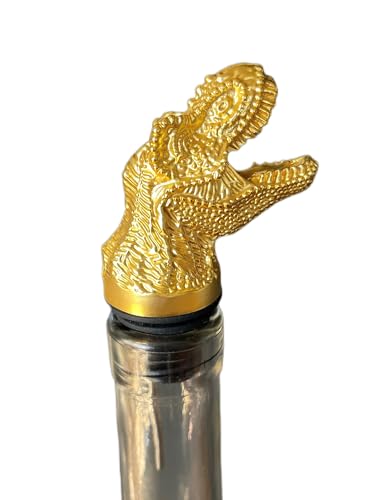 SHEP ANIMAL AERATOR | WINE BOTTLE TOPPER | LIQUOR POURER SPOUT | GIFT FOR FRIENDS, FAMILY | TREX GOLD