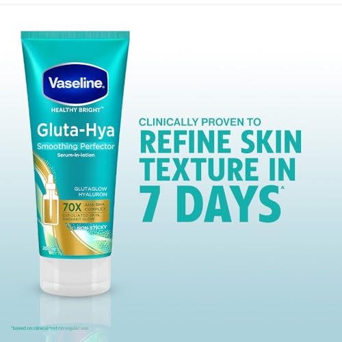 Image of VASELINE Gluta Hya AHA BHA Exfoliating Lotion 200 ML | Exfoliates Dead Skin | Smooths Rough Skin