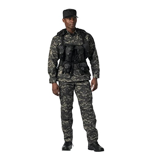 6580 Black Tactical Assault Vest