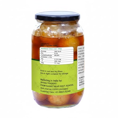 Image of Madhumrit 100% Raw Natural & Organic Cheery Murabba With Raw forest Honey | Raw Forest Marmalade | Helps Increasing Height, Growth, Healthy and Fresh | (1 Kg) (HONEY AMLA)