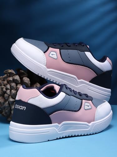 Image of ASIAN Kids FREEDOM-02 Stylish Casual Sneakers with Laces for Boys, Trendy and Comfortable Shoes Perfect, Walking, and Outdoor Play, Lightweight and Durable Design Suitable for Kids