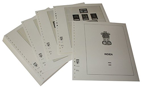 Feuilles pré-imprimées Inde LINDNER Das Original 1974-1985 pour album