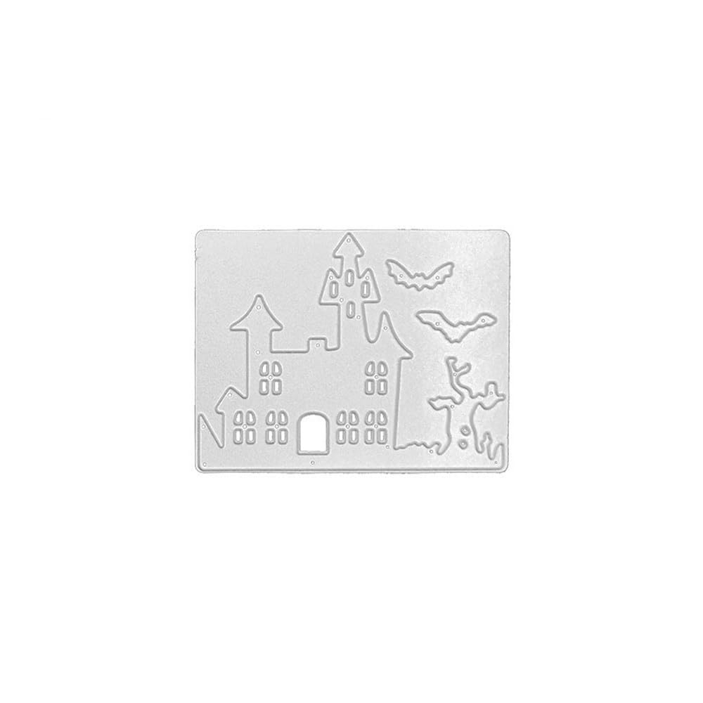 Fustelle Metalliche Per Scrapbooking - Forma Slitta (83x73 Mm) - Acciaio - Ideale Per Biglietti Fai Da Te