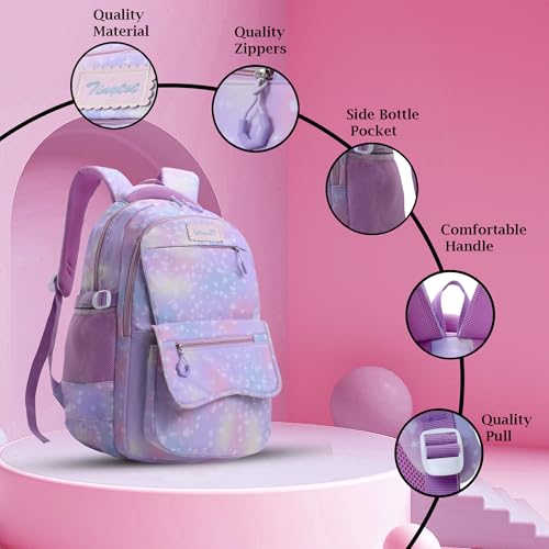 Image of Tinytot 30 Litre, Stylish & Trendy Water Resistant High Storage Multi-purpose School Backpack College Bag Travel Standard Backpack Bag For Boys & Girls, 2nd Standard Onward, 19 Inch