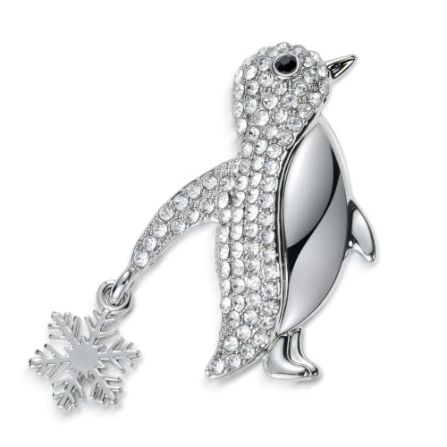 Image of Rhinestone Animal Brooch Pins for Women