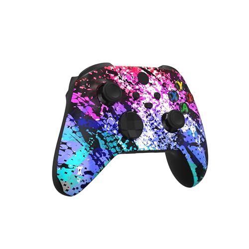 Image of Custom Controllerzz Wireless Controller for Microsoft Xbox Series X /S & Xbox One - Custom Soft Touch Feel - Custom Series X /S Controller (X /S Digital Mirage)