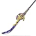 Munetoshi 70.5” Engulfing Lightning Foam Naginata Polearm Spear Impact Fantasy Video Game Cosplay Costume