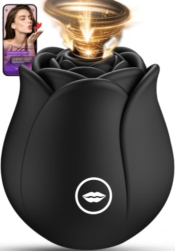 Lolitree Sucking Vibrator Rose Toy for Women & Couples AI Sync Clit Sucker