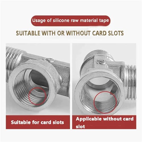 Faucet Leak-Proof Sealing Gasket, Silicone Raw Material Belt, Silicone Gasket Seal for Various Plumbing Fixtures (White,20 Pcs) - Thumbnail 4