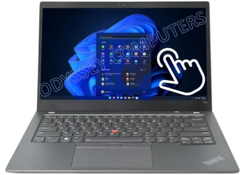 Image of Lenovo ThinkPad T14s Gen 2i 14-inch FHD Touchscreen Laptop Computer, Intel Core i5-1135G7, 16GB DDR4 RAM, 512GB SSD, Fingerprint Reader, HDMI, Thunderbolt 4, Windows 11 Pro (Renewed)