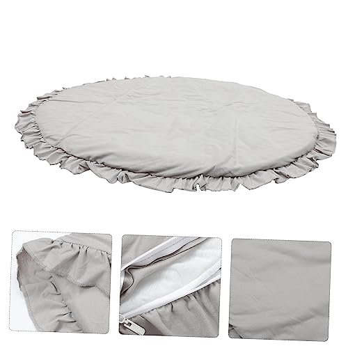 SAFIGLE Kruipende Deken Vloerkleed Indoor Tapijt Baby Kruipen Mat Vloer Speelmatten Voor Peuters Baby Ronde Speelkleed Kruipende Mat Bumper Kussen Baby Kruipen Tapijt Baby Kruipen Mat - Afbeelding 5