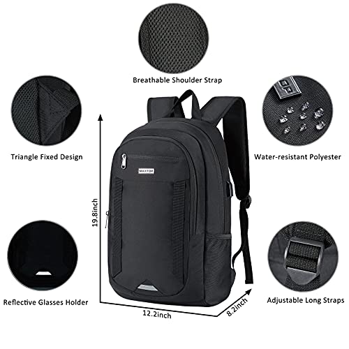 MAXTOP-Laptop-Backpack-Business-Computer-Backpacks-with-USB-Charging-Port-College-School-Bookbag-Fits-Laptop-up-to-16-inch
