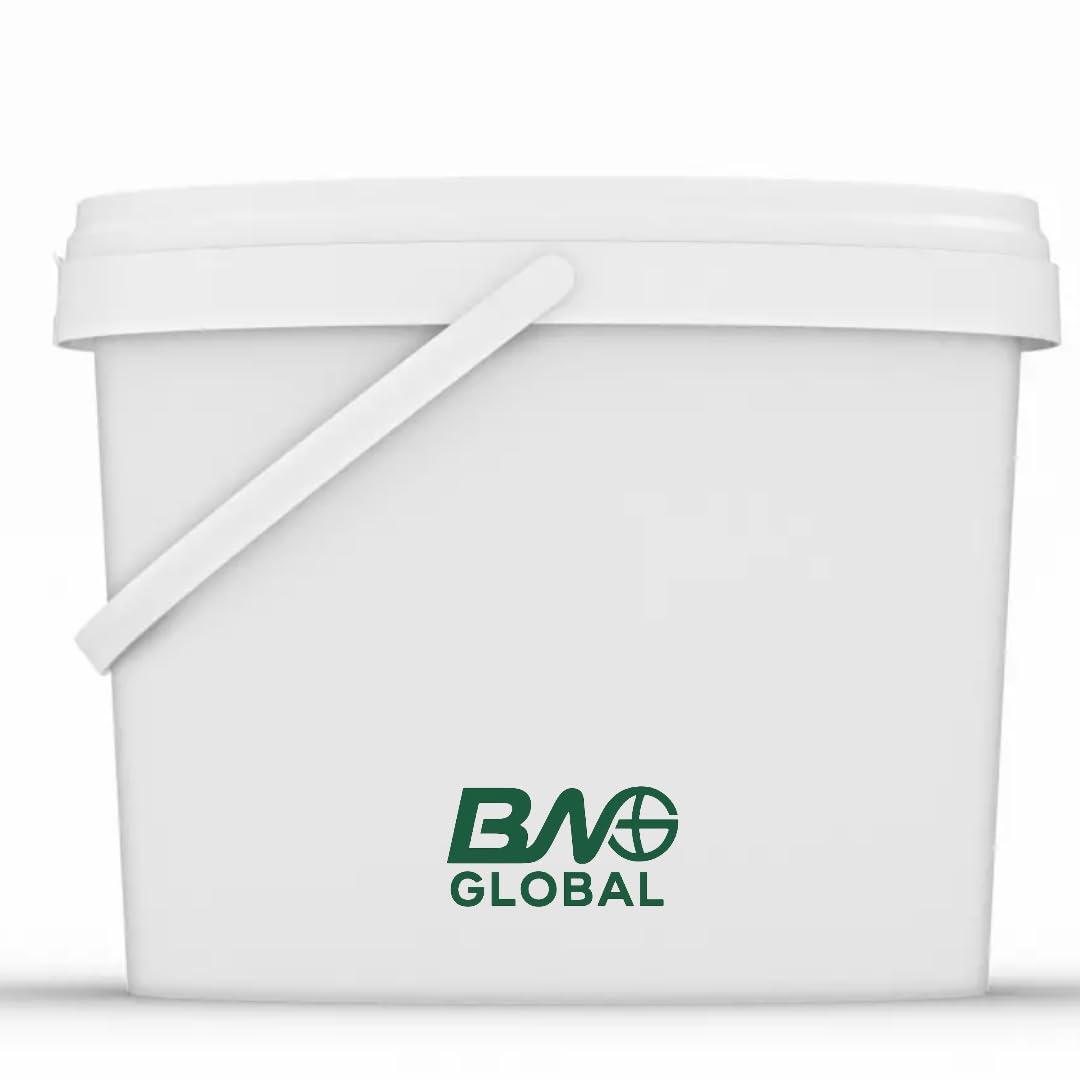 10L White Plastic Bucket with Lid – Food Grade, Leak-Resistant, & Reusable | Ideal for Kitchen, DIY, Paint, Crafts & More (5)