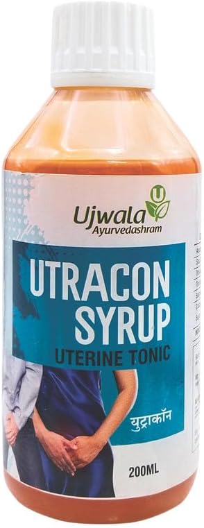 Ujwala Ayurvedashram Utracon Syrup (200 Ml) I Medicine For Urinary Track Infection(Uti) I Medicine For Vaginal Infection I Regulate The Bladder Function, Liquid