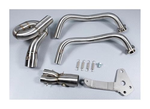 Motorrad Auspuffrohr Für Yamaha Für MT07 Für Tracer Für XSR 700 2015–2024 Komplette Auspuffanlage