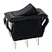 Zf Electronics Switch, Rocker, Spdt, 20A, 250V, Black - CRE23F2BBBNE