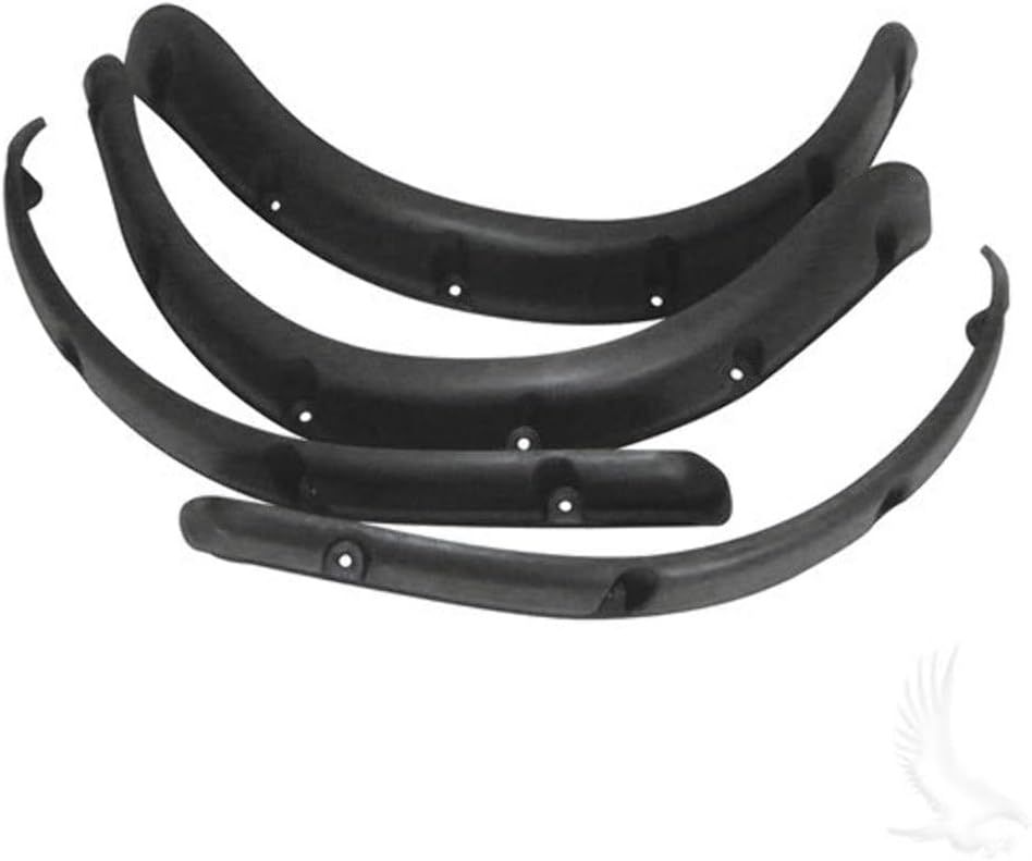 Club Car DS Golf Cart Fender Flares (Set of 4) Automotive