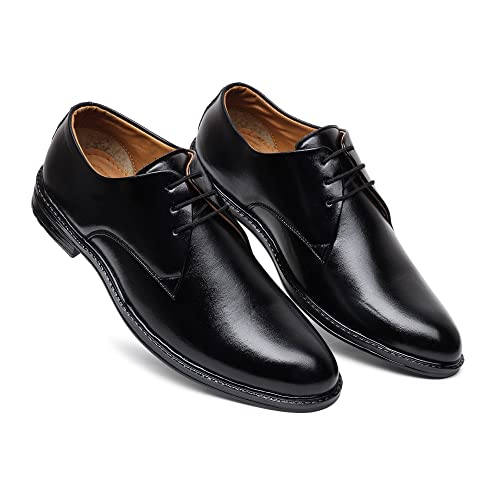 Image of Zixer Synthetic Leather Ankle Formal Shoes Men || Office Shoes for Men Stylish || Chukka Boots Men Long Shoes for Men Long Boots