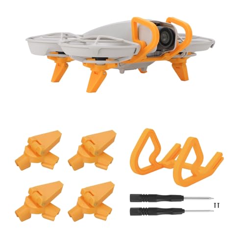 Landing Gear Gimbal Bumper for DJI Neo Drone Accessories Foldable Extension Kit Quick Release Height Extended Leg Feet Bracket Camera Lens Gimbal Guards Protector PTZ Protect Bar Rod Anti-Collision -  YYRCVRA, syydp0129-3