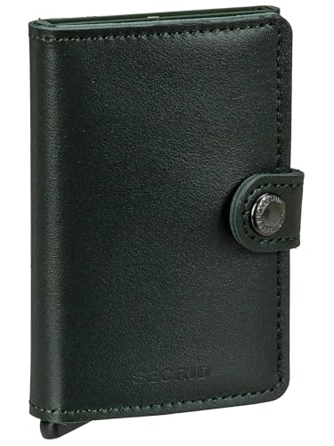 SECRID The MiniWallet is compact in size, but has a surprising capacity. The outer leather lining can hold bills, receipts and cards, while in the Cardprotector in all (Green)