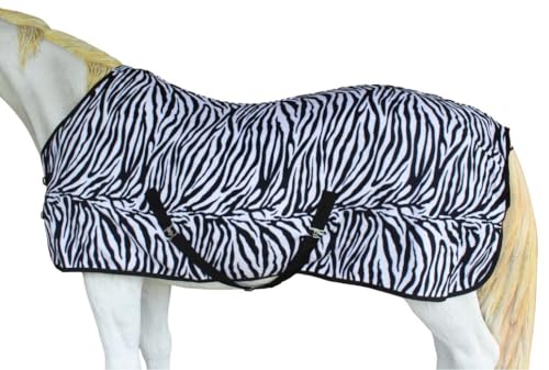 Image of Challenger Horse Polar Fleece Cooler Exercise Blanket Wicks Moisture Winter Liner 43EE05