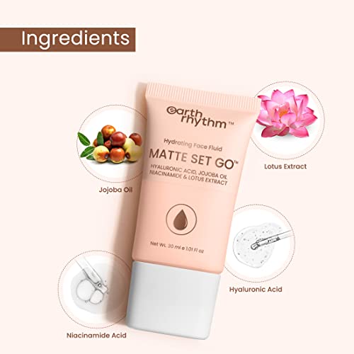 Earth Rhythm Matte Set Go Foundation with SPF 30, Pa++++, Doughy Drawn, 30 ml (Pack of 1) - Image 2