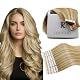 Tape Extensions RUNATURE Echthaar 30cm in Blond