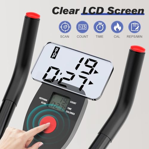 RELIFE REBUILD YOUR LIFE AB Workout Machine Adjustable Ab Trainer Foldable Ab Cruncher Strength Training Equipment for Home Gym Blue 440 LBS - Image 6