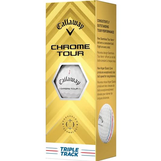 2024 Callaway Chrome Tour Triple Track Custom Logo Golf Ball