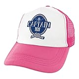 Trucker Hat Custom Text Captain Your Name Personalized Text Boating Hats Personalized Trucker Hat...