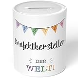 JUNIWORDS Spardose Sparbüchse, Bester Konfekthersteller der Welt (5706794)