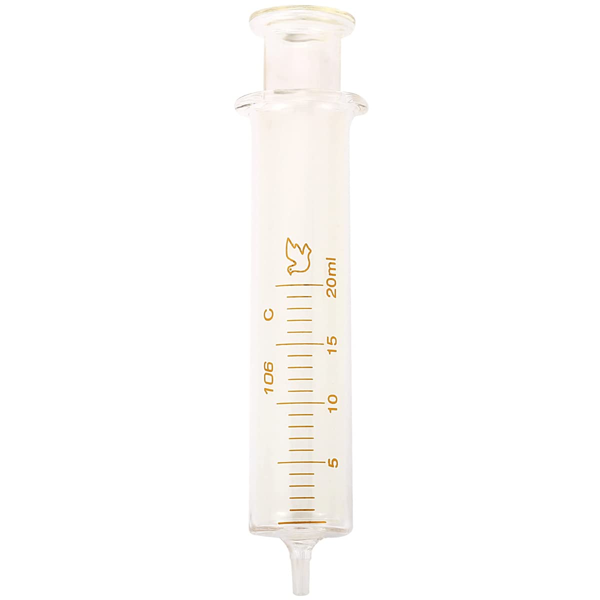 Siringa In Vetro 20 Ml &ndash; Riutilizzabile, Lavabile, Per Uso Tecnico O Hobbistico