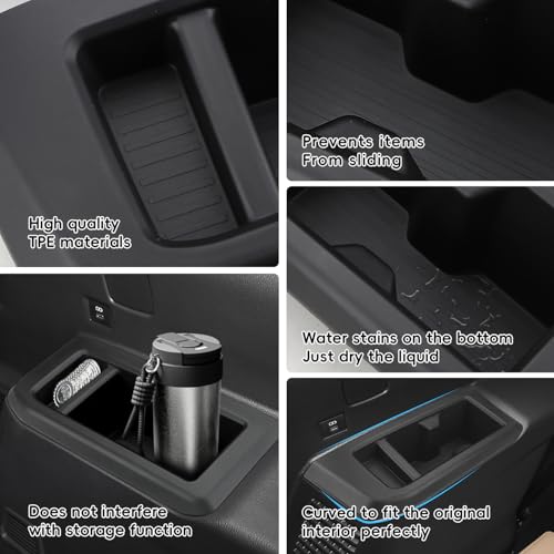 Inserto portavasos compatibles Toyota Land Cruiser Prado 2024 miniatura 3