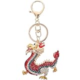 Photo Gallery logofun portachiavi a forma di drago cinese 2024, con strass vintage, portachiavi a forma di drago scintillante per uomini, donne e ragazze, come mostrato, taglia medium Photo Gallery logofun portachiavi a forma di drago cinese 2024, con strass vintage, portachiavi a forma di drago scintillante per uomini, donne e ragazze, come mostrato, taglia medium