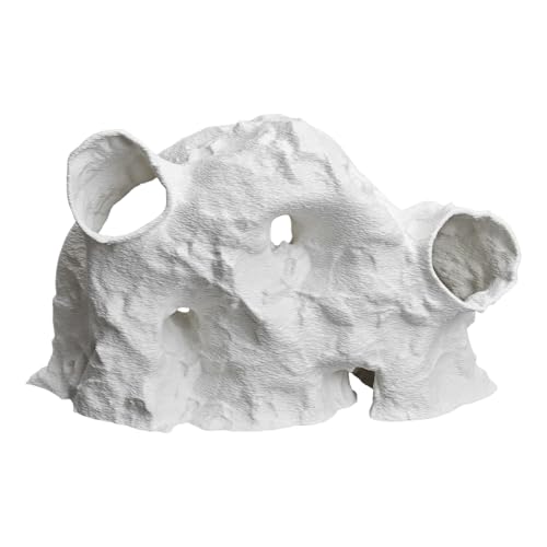 Fish Cave - Aquarium Betta Shrimp Hiding Toy for Freshwater, Saltwater with Rest Shelter, Tank Landscape Decor for Catfish, Kuhl