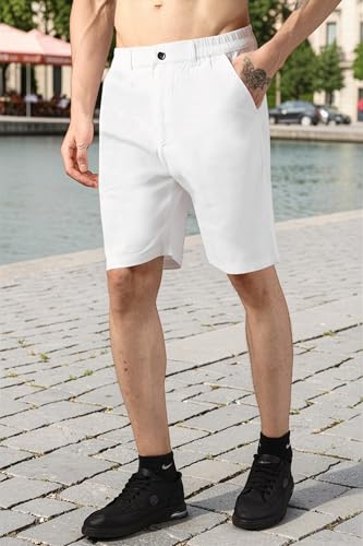 Image of RynoGear Linen Blend Shorts for Men || Shorts Pant for Men || Casual Shorts for Man