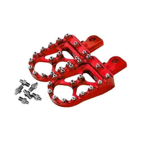 Repose-pieds de moto en alliage d'aluminium robuste design vintage R2LC