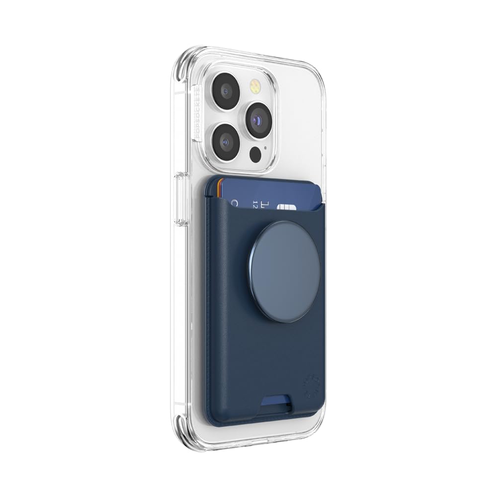 PopSockets PopGrip MagSafe Horchata - Poignée Téléphone Magnétique + Anneau Adaptateur Inclus - Charge Sans Fil Compatible
