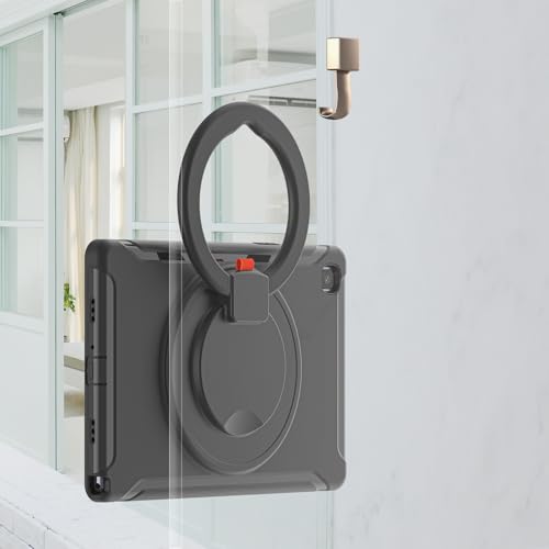 Coque Samsung Tab A7 incassable protège écran intégrale noire - 4