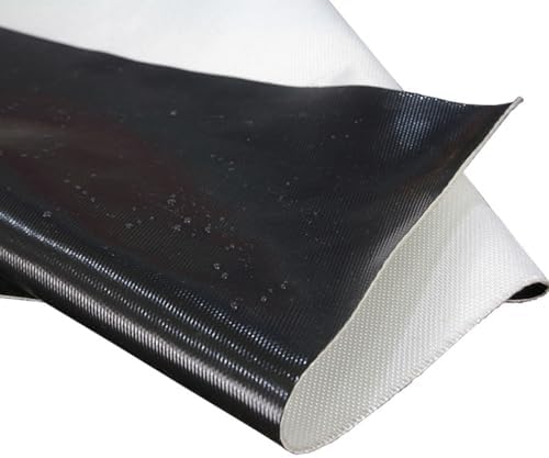 Fire Blanket - Sile Fibers Flame Retardant Fabric, Welding Table Cover, Grill Heat Shield, Smoke Control, Durable Safety Sheet for High-Temperature Protection
