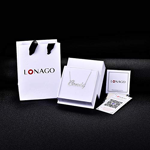 Lonago Personalized Name Plate Gold Bar Bracelet Inspirational Gift Handmade Customized Engraved Charm Initial Id Coordinates Sterling Silver Link Adjustable Bracelet (Gold-Plated-Brass) #TOP5