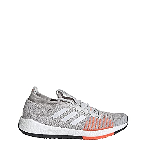 Adidas Pulseboost HD - Zapatillas de Trail Running para Mujer, Gris Blanco Hi Res Coral, 40 EU