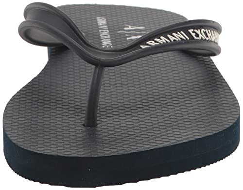 Armani Exchange Men's Logo Flip Flop Navy, 112