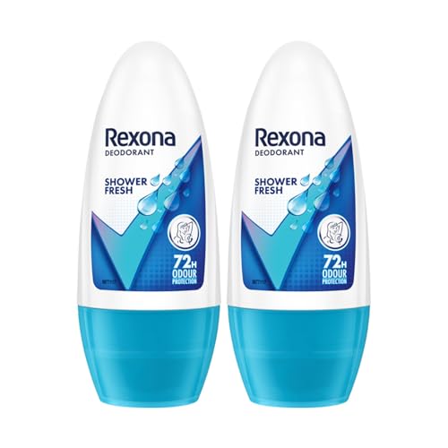 Rexona for Female Shower Fresh Underarm Roll On Deodorant + Antip...