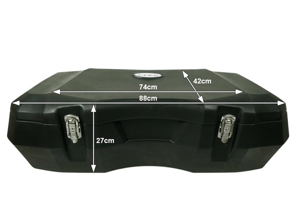 Götz ATV Front Koffer Box vorne TGB Blade 250 bis 600 für Stahl Gepäckträger - 90 Liter Quad Front-Koffer