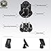 Secure Tilt/Swivel Mount for Garmin Striker 4 (010-01550-00), Plus 4/4Cv - Kayaking, Ice Fishing, Boating, and Stand-Up Paddle Board Accessories, 010-12439-10