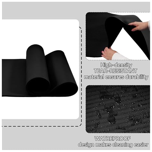 Image of BalanceFrom GoYoga All-Purpose 1 /2-Inch Extra Thick High Density Anti-Tear Exercise Yoga Mat with Carrying Strap