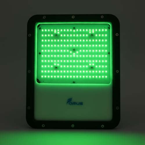 Image of Forus 150W Green Color Flood Light Outdoor LED Waterproof Decorative Focus Lamp for Home Garden Events Security Terrace Landscape Pathway Building Festival Stage Party Celebration Lighting - 1 Pc