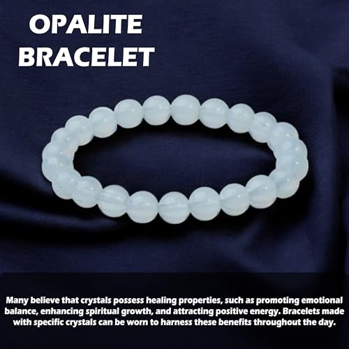 Image of Certified Crystal Bracelet | 8mm Beads | Stretchable Healing Bracelet | Bracelets for Men and Women |
